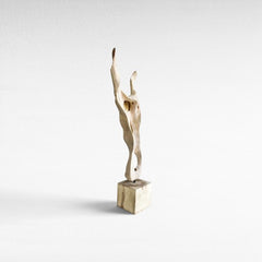 BLEACHED ROOT STATUE 30x14x125cm - Chora Mykonos