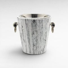 ROUGH WOOD ICE BUCKET - Chora Mykonos