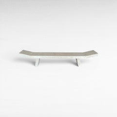 BLEACHED LECHEE BENCH - Chora Mykonos