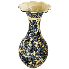 HANDMADE AND HANDPANTED VASE - Chora Mykonos