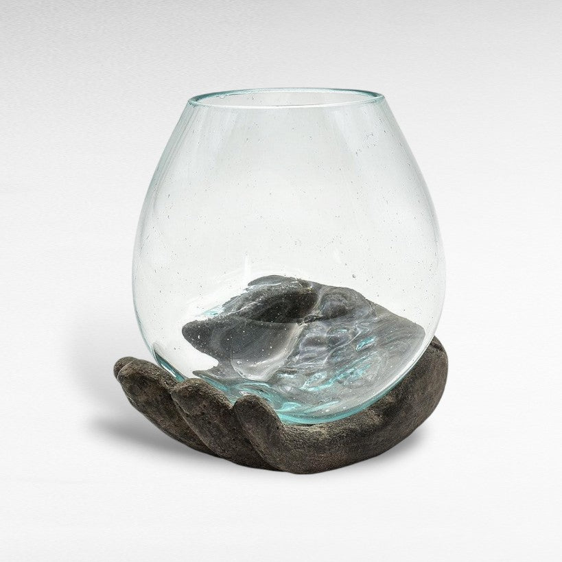 HAND WITH BLOWN GLASS - Chora Mykonos