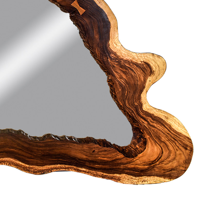 Teak Mirror – One-of-a-Kind Artistic Elegance