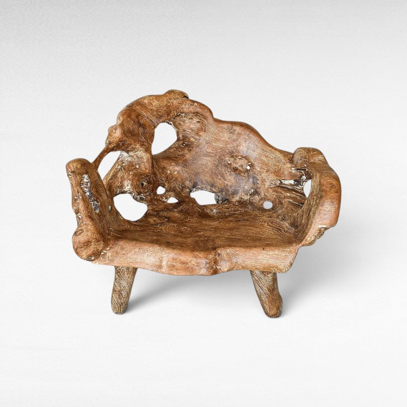 TEAK BENCH - Chora Mykonos