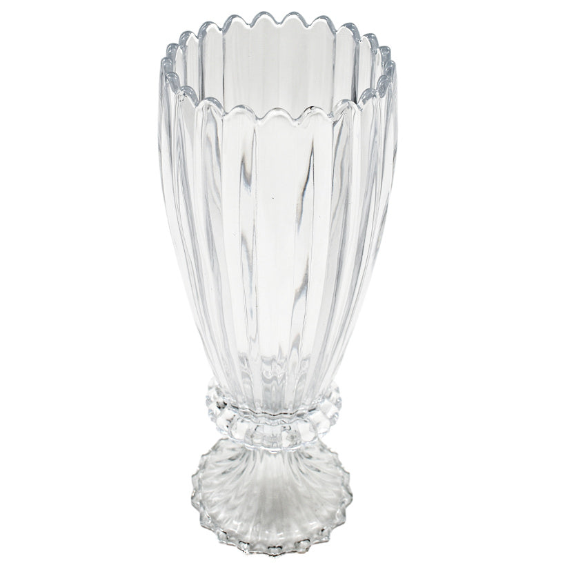 CRYSTAL FLOWER VASE