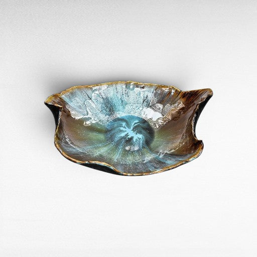 HANDMANDE PORCELAIN WAVE SHAPED - Chora Mykonos