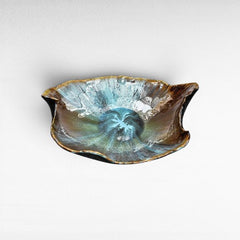 HANDMANDE PORCELAIN WAVE SHAPED - Chora Mykonos