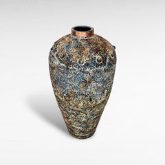 CIEL POT WITH COOPER RING - Chora Mykonos