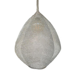 Silver Wire Pendant Light - Chora Barefoot Luxury Living