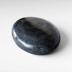 FIBER AND CEMENT STOOL BLACK LARGE - Chora Mykonos