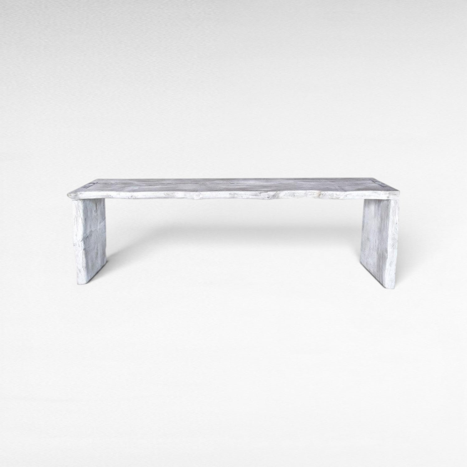 BLEACHED TEAK CONSOLE TABLE 240x45x85cm - Chora Mykonos