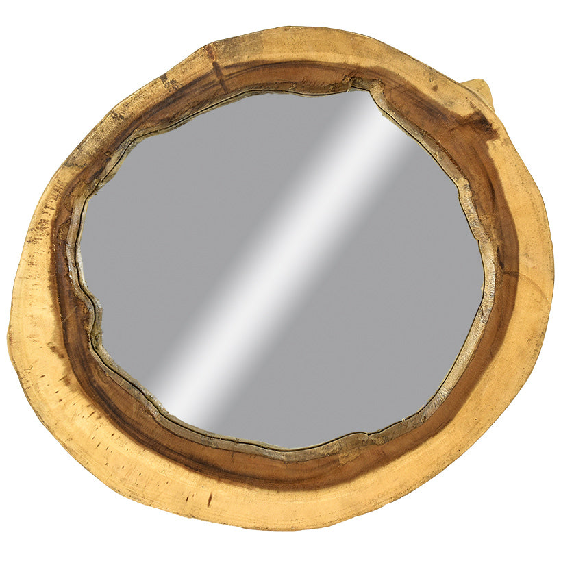 SOUAR WOOD MIRROR – Nature-Inspired Elegance for Your Home