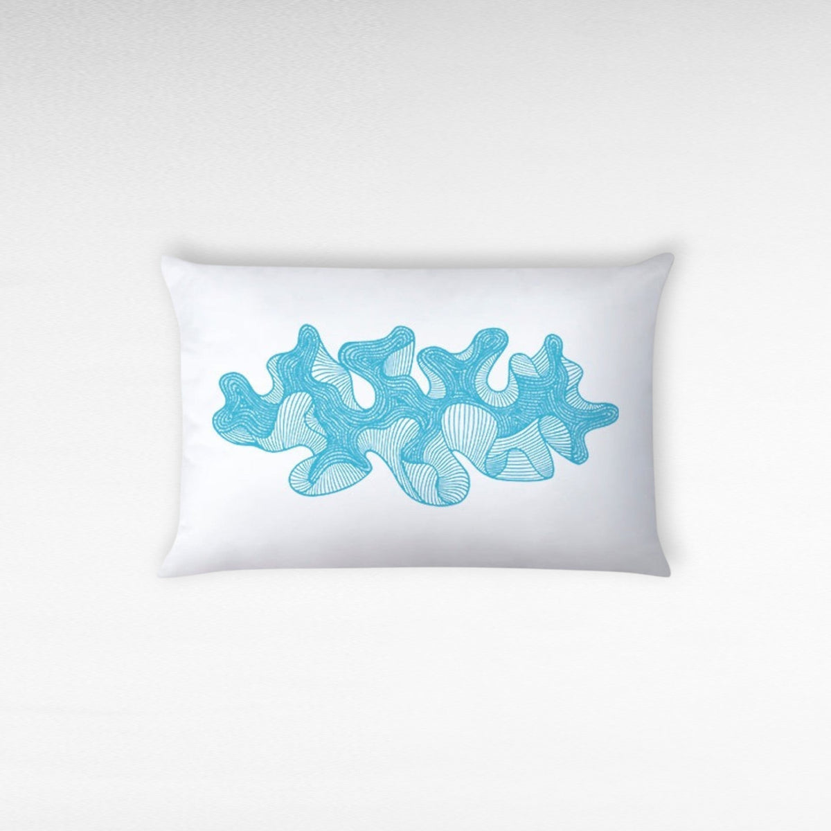 PILLOW ALCYONIIDAE TURQUOISE W50 |D35 CM