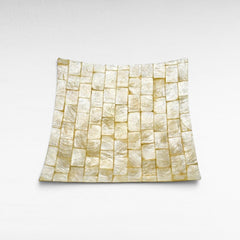 TRAY / WHITE SQUARE 20x20x2cm - Chora Mykonos