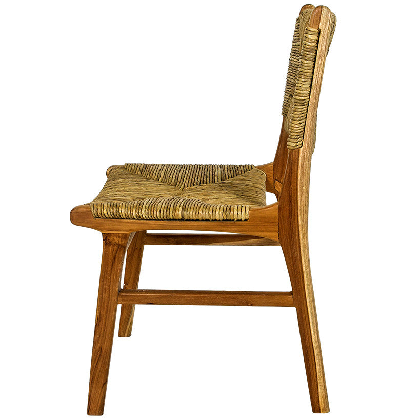 WOODEN DINING CHAIR NO ARM