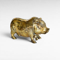 Gold Brass Piglet - Chora Barefoot Luxury Living