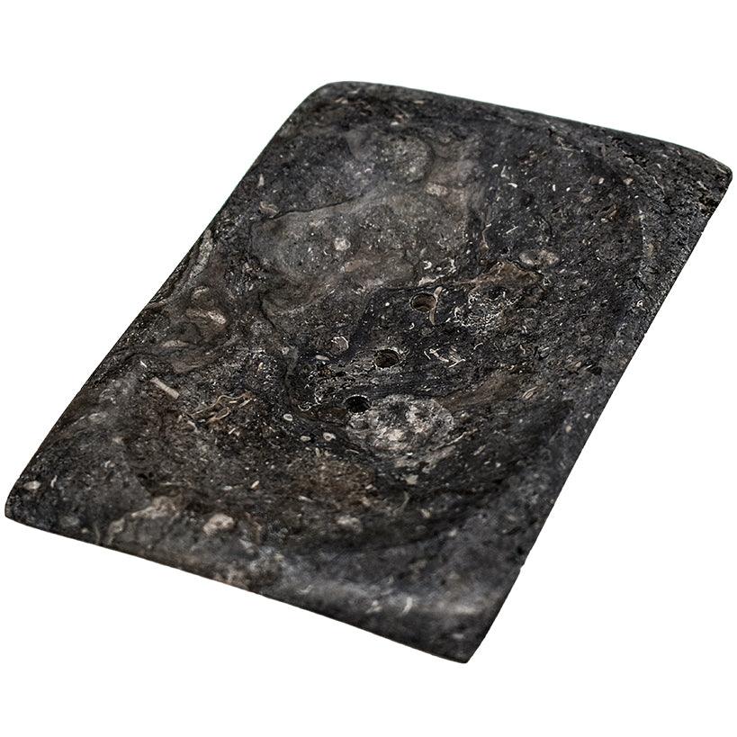 GREY STONE SOAP DISH - Chora Barefoot Luxury Living