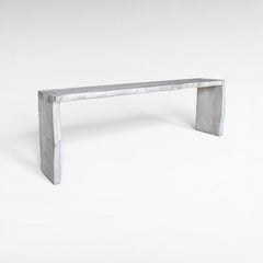 BLEACHED TEAK CONSOLE TABLE 240x45x85cm - Chora Mykonos