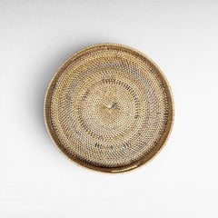 TRAY RATTAN SET OF 3 - Chora Mykonos