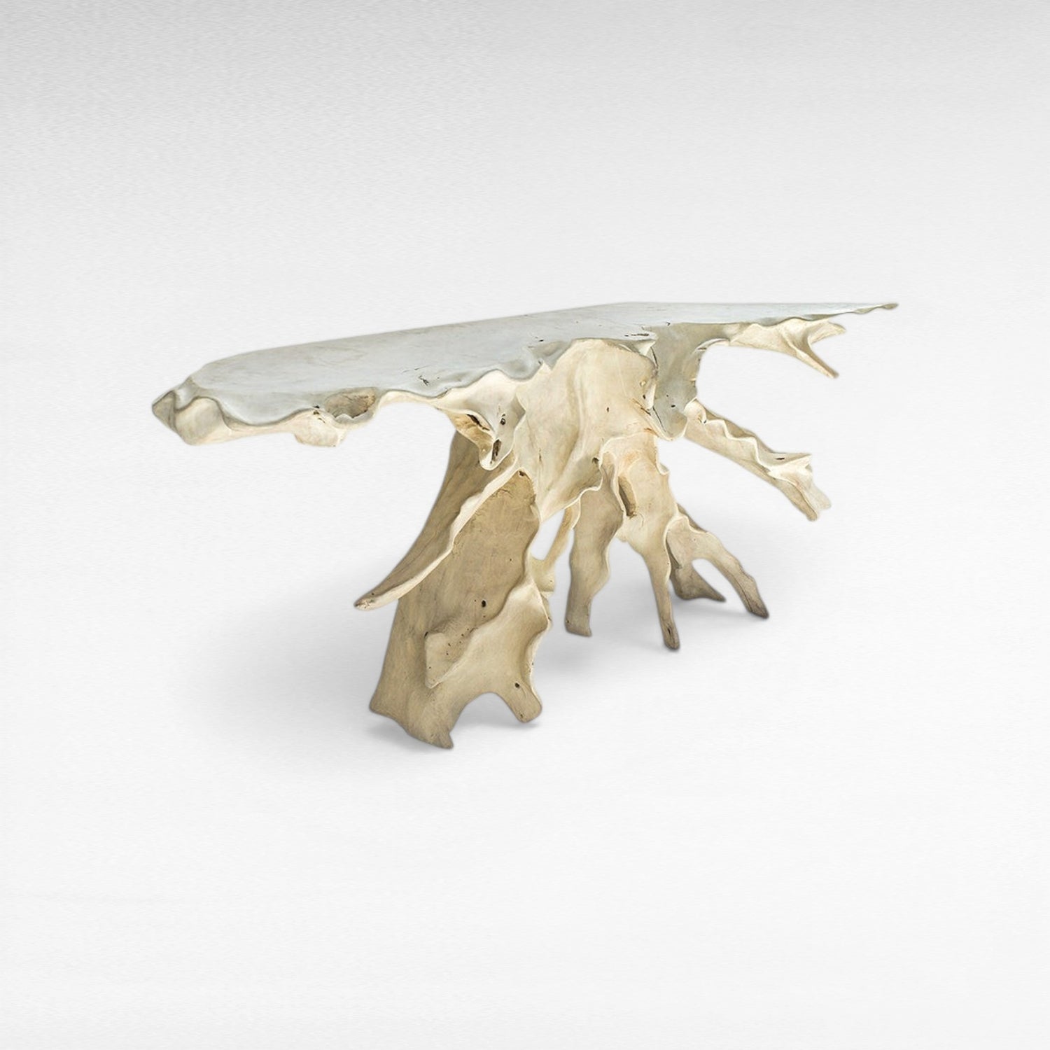 MAHOGANY WOOD BLEACHED COLOR W180 |D43 |H80 CM