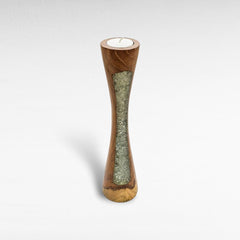 CANDLE TEAK WOOD - Chora Mykonos