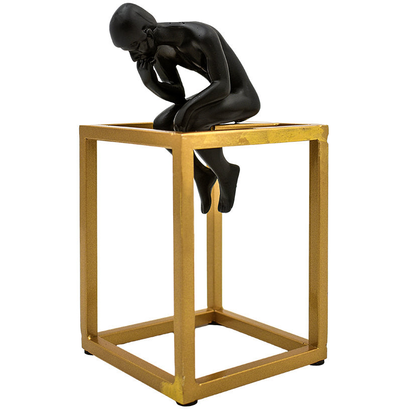 Artistic Black Figurine – Elegant Décor Statement ✨