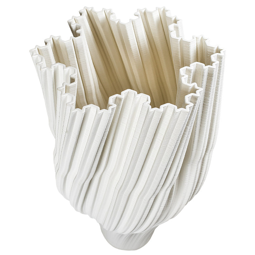 PLEATED VASE