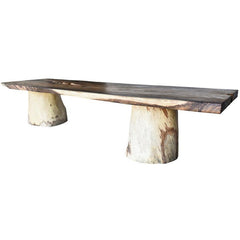 DINING TABLE 105X120X400 CM - Chora Mykonos