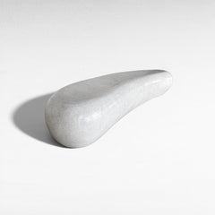 FIBER AND CEMENT DOWN TO EARTH BENCH DIRTY WHITE - Chora Mykonos