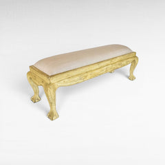 BENCH COLOR NATURAL-BLACK 120x40x45cm - Chora Mykonos