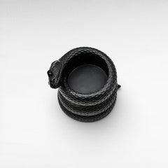 CANDLE HOLDER BLACK - Chora Mykonos