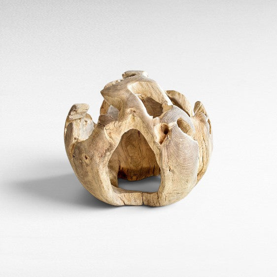 TEAK BALL ROOT BLEACH 50x50