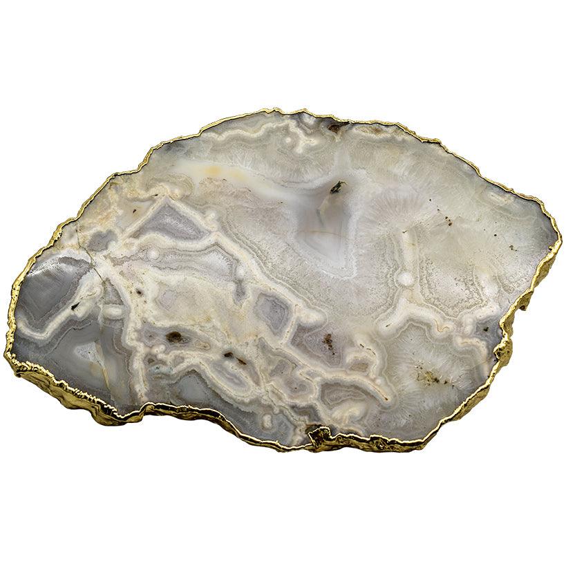 CHEESE BOARD GREY AGATE - Chora Mykonos