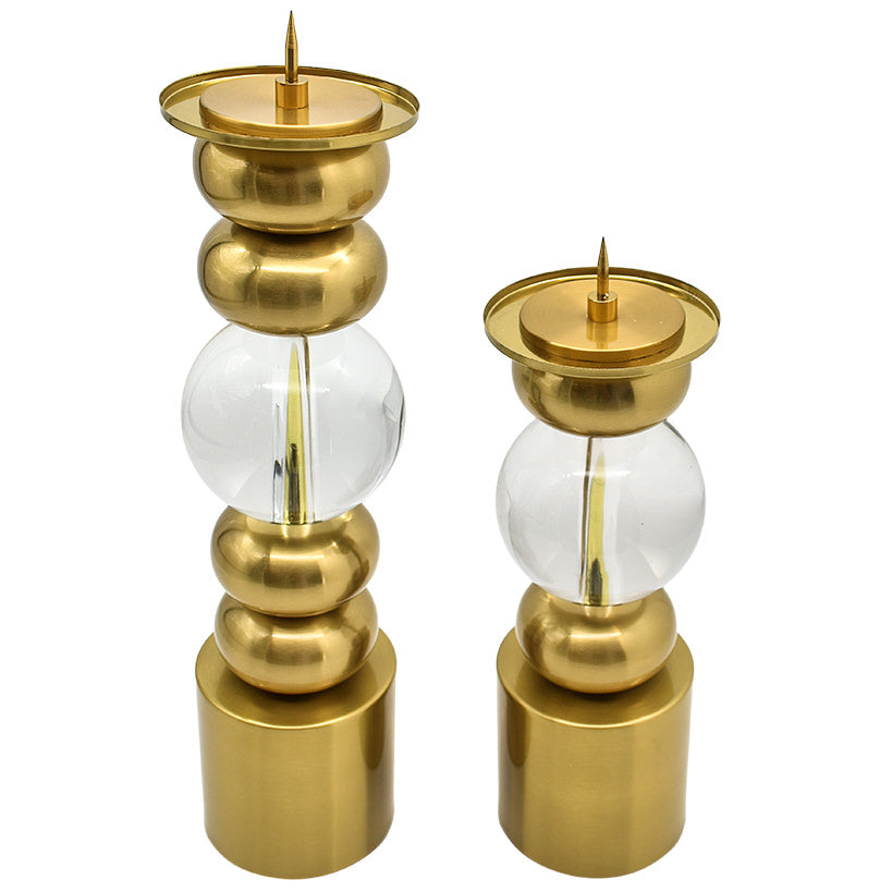 CANDLE HOLDERS SET OF 2