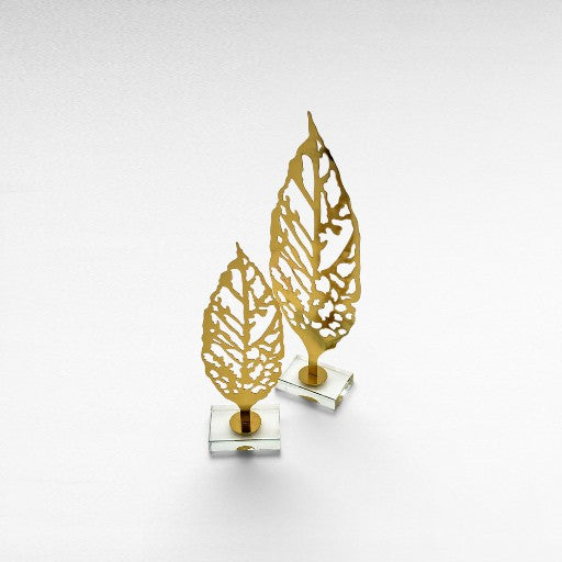 AUTOMN LEAVES SET OF 2 H40 & H30