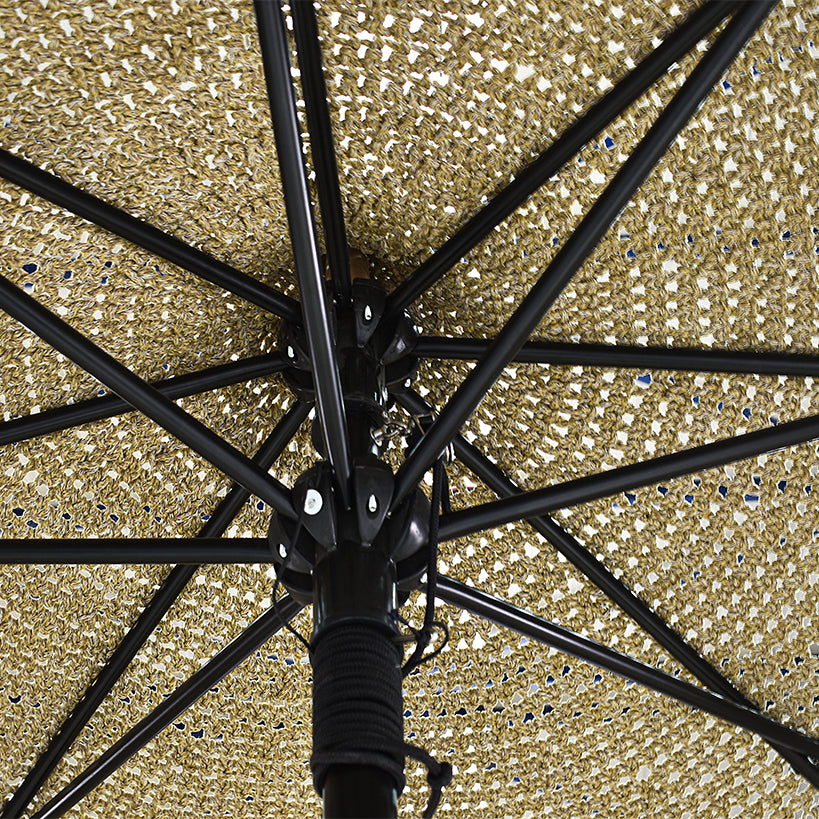 COTTON ROPE MACRAME UMBRELLA WITH ALUMINIUM FRAME Φ260 |H260 CM