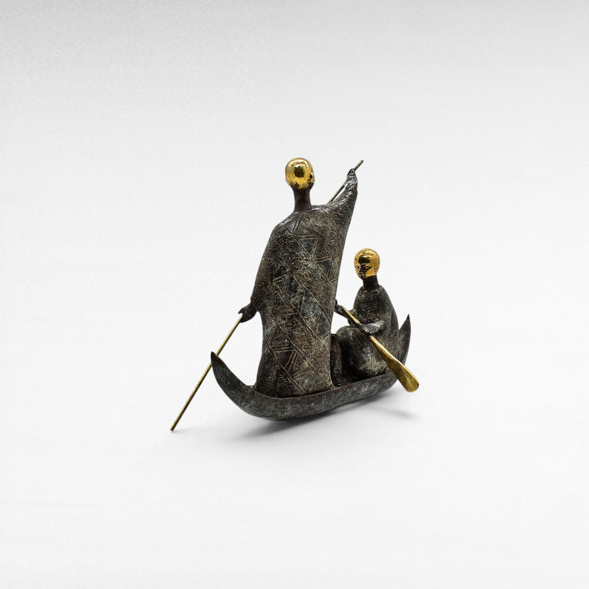 ON A BOAT BRONZE DECOR