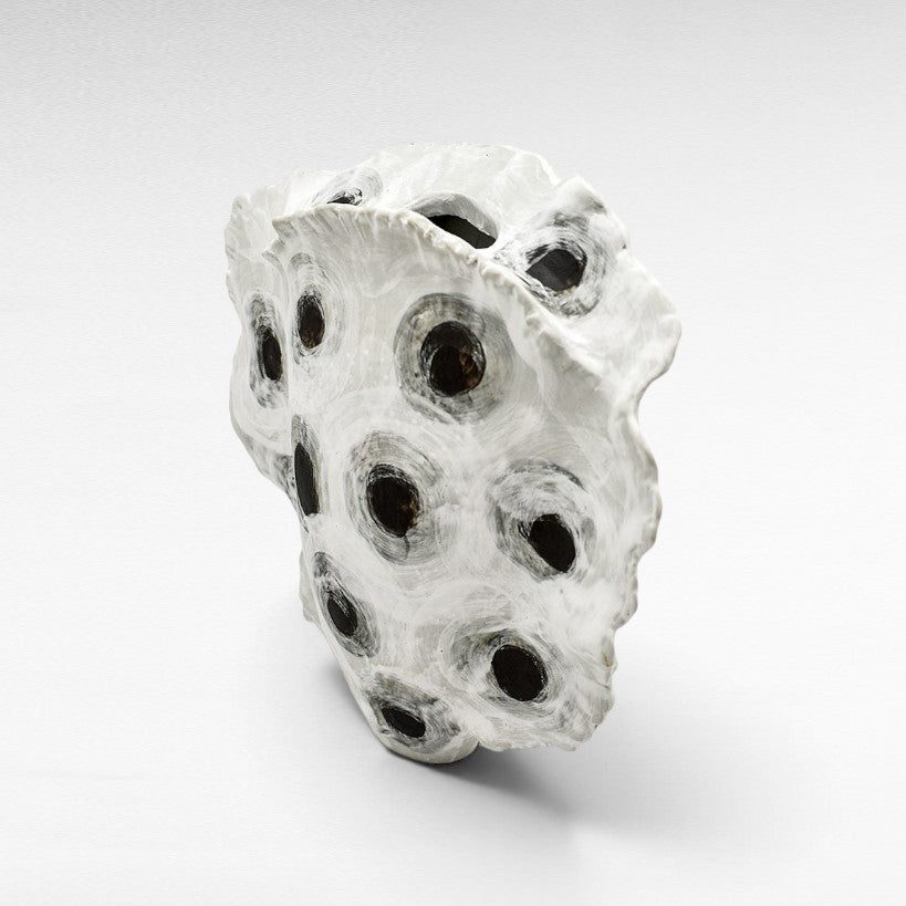 VASE PORCELAIN BLACK & WHITE W23 |D7 |H21 CM