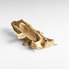 DECOR TRAY WOOD NATURAL 85x45x25cm - Chora Mykonos