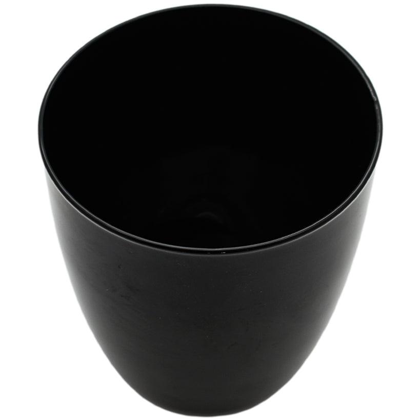 NOIR WATER GLASS 300ML 9x9x10cm - Chora Mykonos