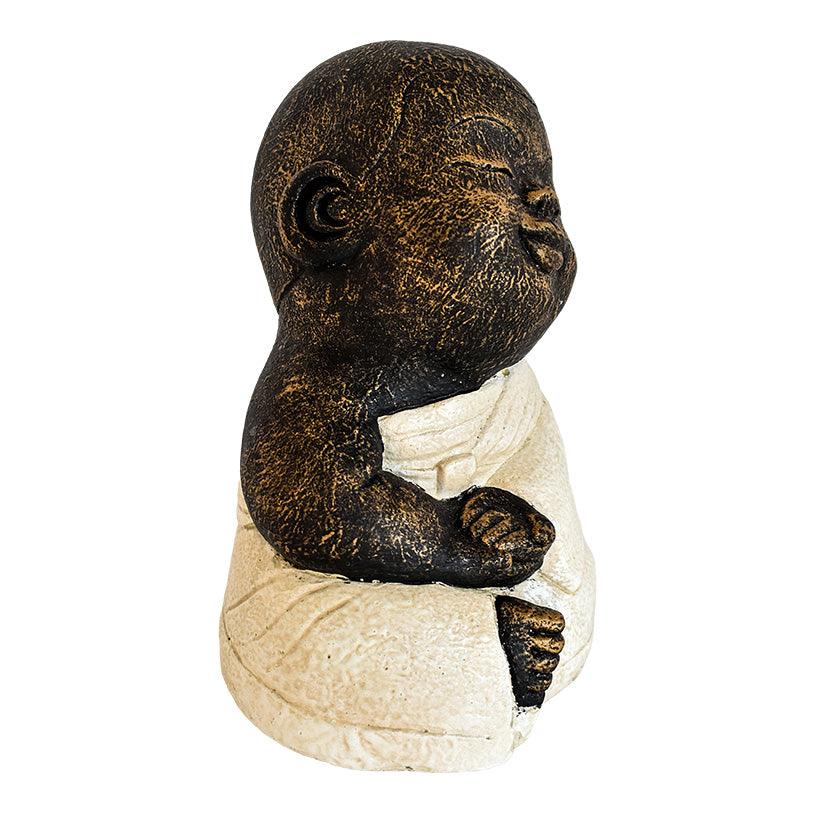 CLOSED EYES CHILD SHAOLIN H.20 CM - Chora Mykonos