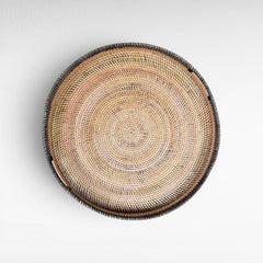 TRAY RATTAN SET OF 3 - Chora Mykonos