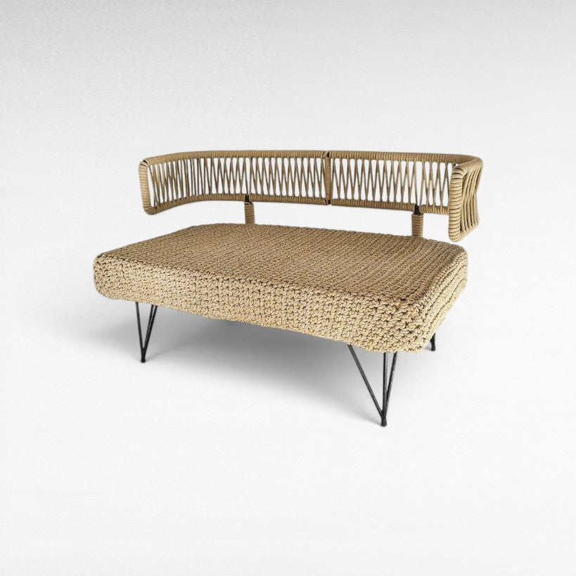 SOFA ROPE 120Xx70x80cm 3 UNIQUE - Chora Mykonos