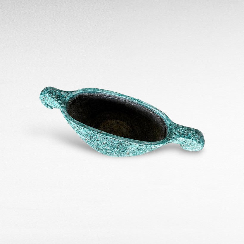 VASE WITH CARVING - Chora Mykonos