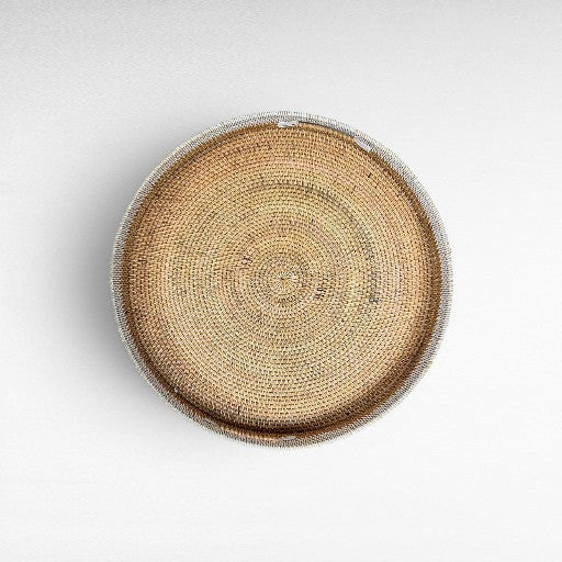 TRAY RATTAN SET OF 3 - Chora Mykonos
