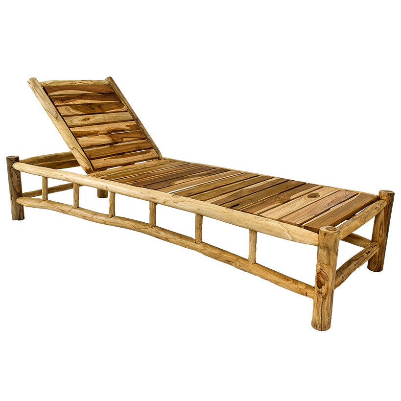 TEAK SUNBED