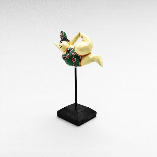 WOODEN BALERINA 18x13x27cm - Chora Mykonos