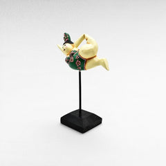 WOODEN BALERINA 18x13x27cm - Chora Mykonos