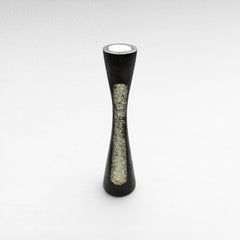 RESIN CANDLE BLACK - Chora Mykonos