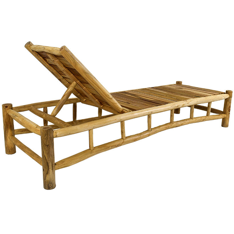 TEAK SUNBED