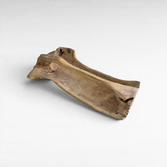 DECOR TRAY WOOD NATURAL 85x40x20cm - Chora Mykonos